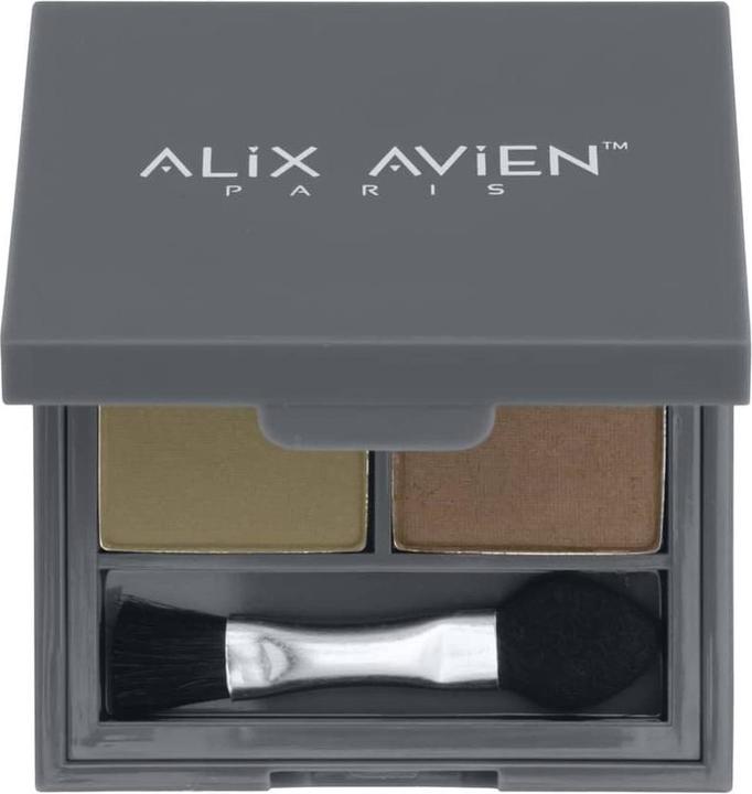 Image du produit Alix Avien Duo d'ombres à paupières - Pearly Sage & Khaki (khaki-brown)