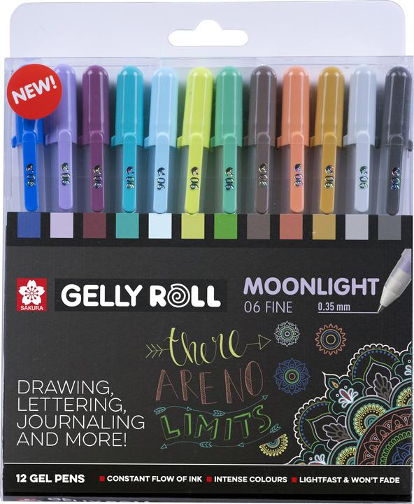 Actual product image Sakura Gelly Roll (Multicoloured, 12 x)