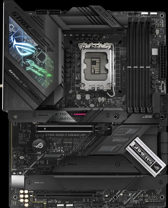 Produktbild ASUS ROG Strix Z690-F Gaming Wifi (LGA 1700, Intel Z690 (DDR5), ATX)