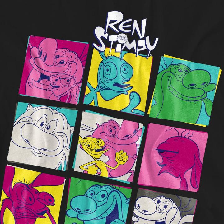 Immagine prodotto Ren & Stimpy Warhol 2 Maglietta Adulto Unisex (L)