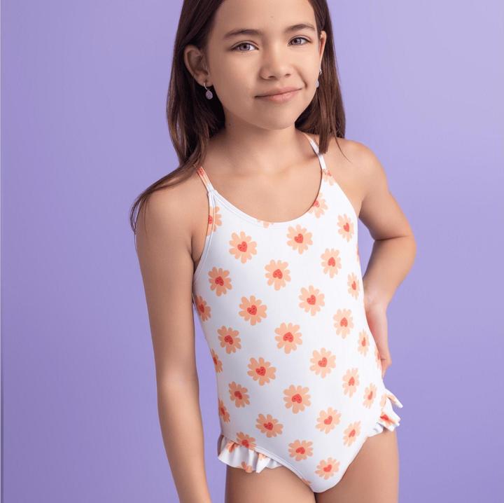 Produktbild Swim Essentials Badeanzug Mädchen 86/92 Flower Hearts (92)