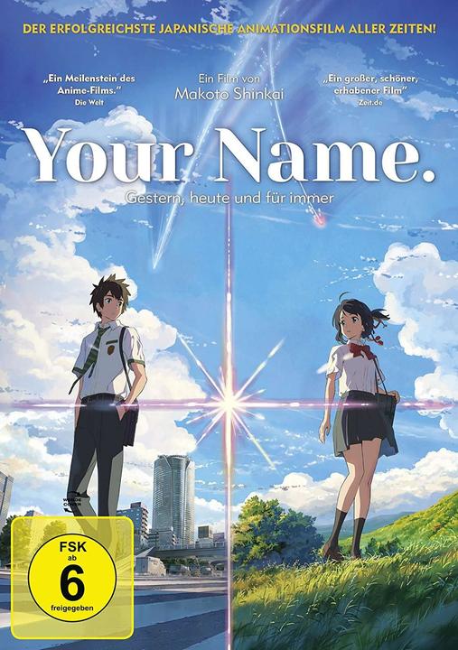 Actual product image Your Name (DVD, 2016, German)