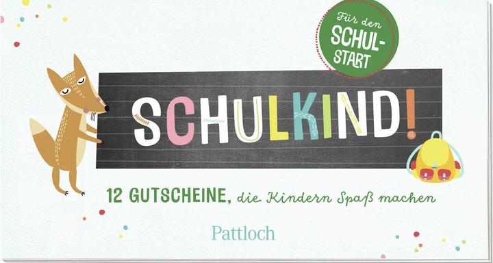 Produktbild Schulkind! 12 Gutscheine, die Kindern Spass machen (1 x)