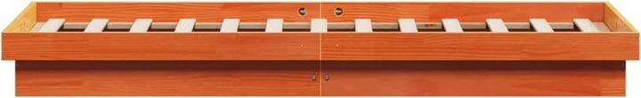 Immagine prodotto VidaXL Bett mit LED-Beleuchtung Kiefer (140 x 200 cm)