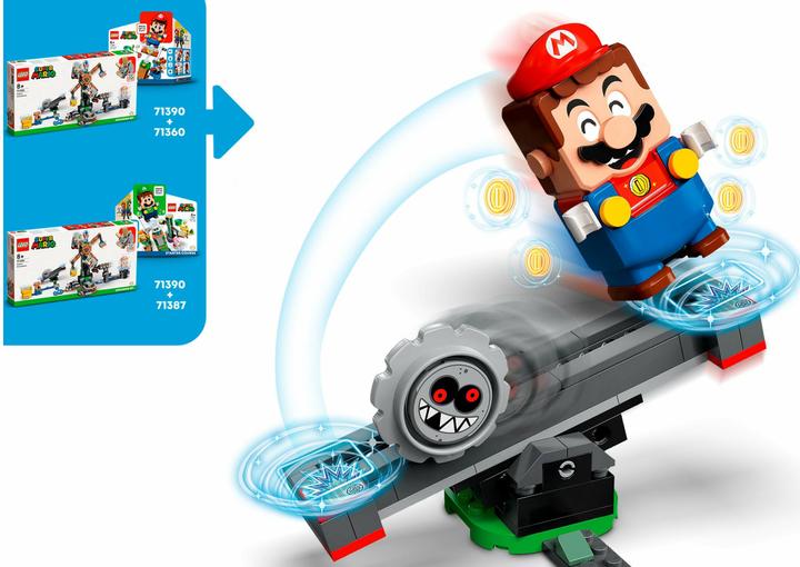 Actual product image LEGO Super Mario 71390 Expansion Set: Feud with Reznors (71390, LEGO Super Mario)