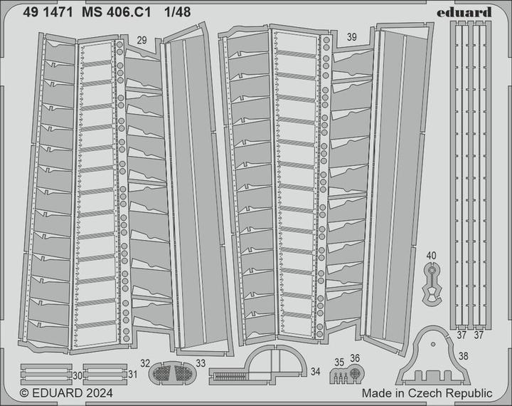 Actual product image Eduard MS 406.C1