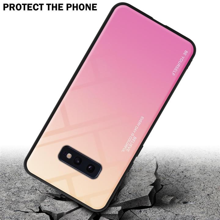 Produktbild Cadorabo TPU 2 Farben Glas Cover (Samsung Galaxy S10e)