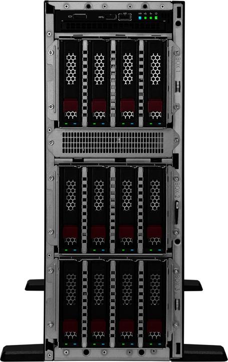 Actual product image HPE ProLiant ML350 Gen11 Tower Xeon-S 4510 12-Core 2.4GHz 2x32GB-R 8xSFF Hot Plug 2x960GB SSD MR408i (Intel Xeon Silver 4510, 64 GB, Tower Server)