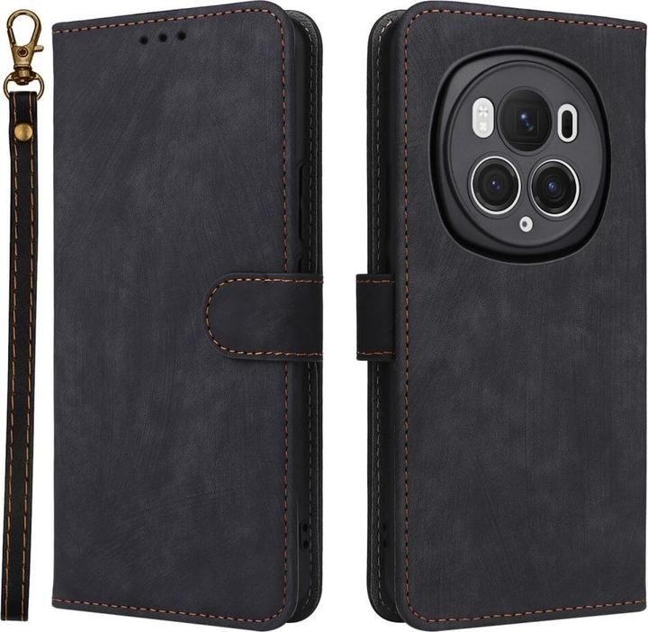 Produktbild Cover-Discount Honor Magic6 Pro - Etui mit RFID Blocker schwarz (Honor Magic6 Pro)