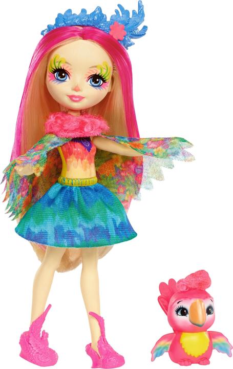 Enchantimals Papageienmädchen Peeki Parrot Puppe
