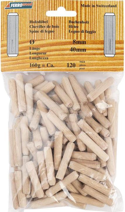 Immagine prodotto Ferrowood Tasselli di legno (120 pz.)