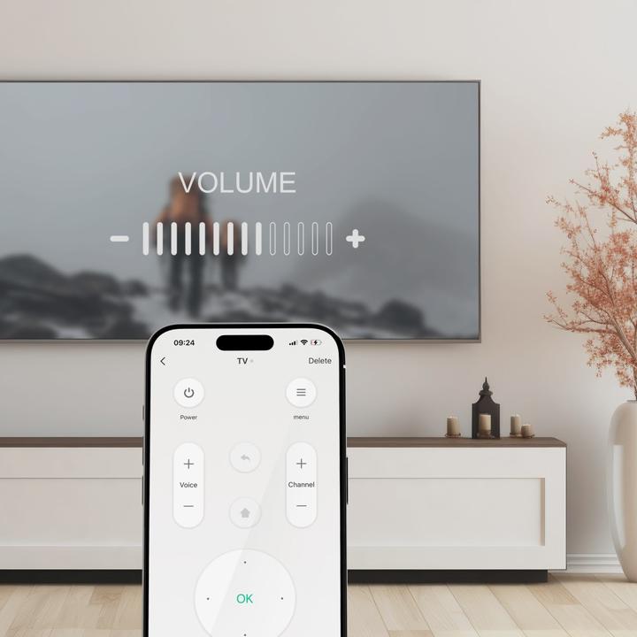 Immagine prodotto Hama Smarte WLAN-Universal-Fernbedienung, Infrarot, für Sprach-/App-Steuerung (Telecomando universale, Infrarossi, WiFi)