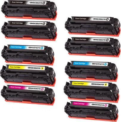 Actual product image Hermex Compatible Canon i-SENSYS LBP-5050n Toner Cartridges (M, C, FC, Y)