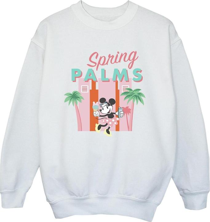 Actual product image Disney Boys Minnie Mouse Spring Palms Sweatshirt (128)