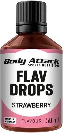 Produktbild Body Attack Flav Drops (50ml) (Strawberry, 1 Stk.)