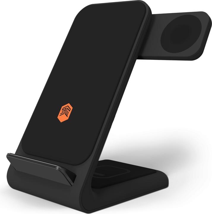 Immagine prodotto STM ChargeTree Swing Stazione di ricarica per più dispositivi| Qi| nero| (15 W)