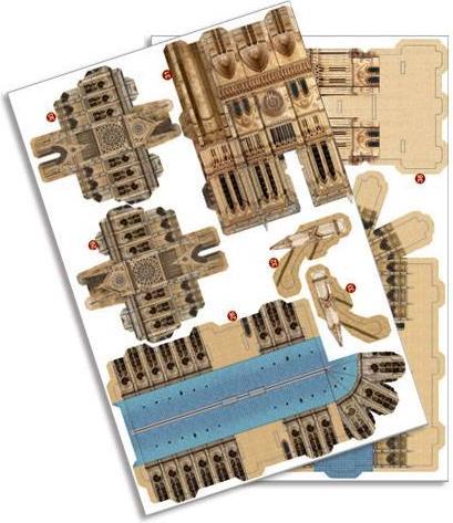 Actual product image Revell 3D Puzzle Notre-Dame de Paris (39 pieces)