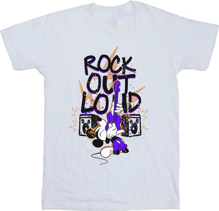Immagine prodotto Disney Mickey Mouse Rock Out Loud Maglietta Ragazzi (140, 146)