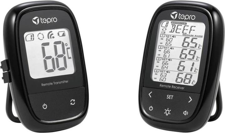 Tepro Radio barbecue thermometer set