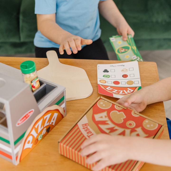 Actual product image Melissa & Doug Top & Bake Pizza Counter