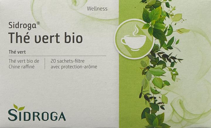 Actual product image Sidroga Organic green tea (34 g)