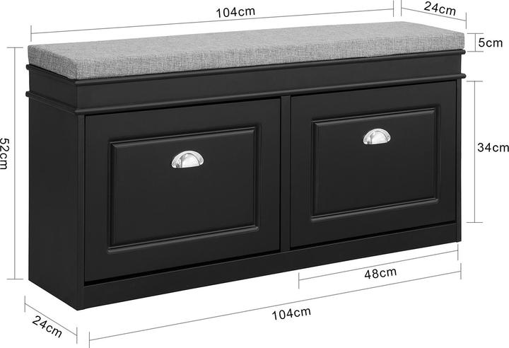 Actual product image SoBuy Stanley (105 x 52 x 24 cm)