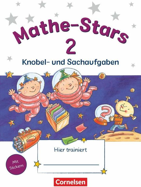 Image du produit Mathe-Stars - Knobel- und Sachaufgaben 2. Schuljahr. Übungsheft mit Lösungen (Allemand, Werner Hatt, Stefan Kobr, Ursula Kobr, Beatrixütz, 2007)
