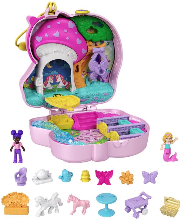 Actual product image Polly Pocket Unicorn Tea Party