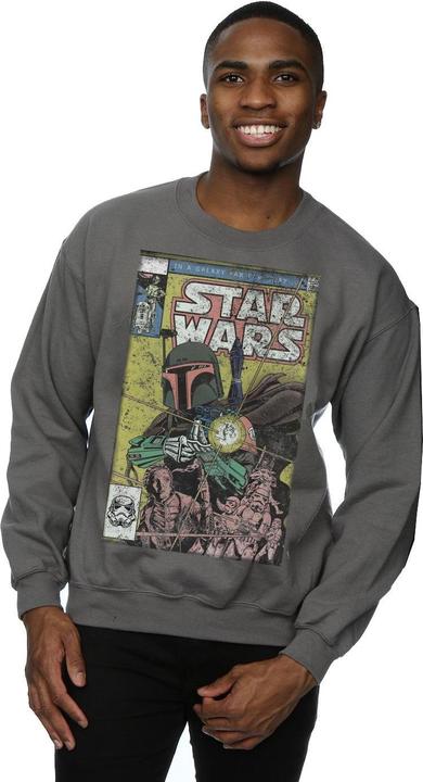 Immagine prodotto Star Wars Boba Fett Comic Felpa Uomo (L)