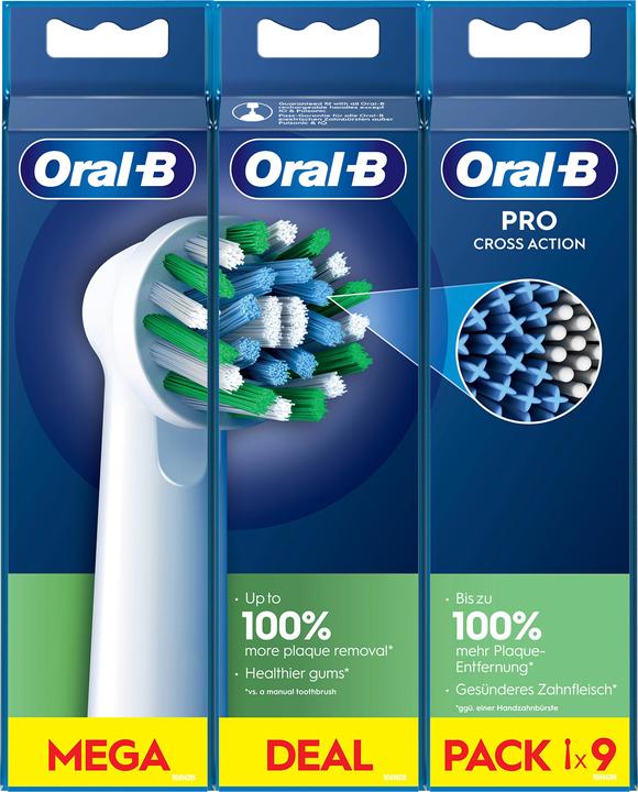 Actual product image Oral-B Per CrossAction (9 x)