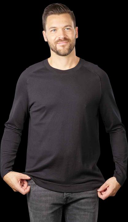 Produktbild Marc O'Polo Long Sleeve T-Shirt Crew Neck Black (XL)