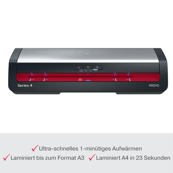 Image du produit GBC Laminiergerät 480HS (75 - 175 µm, A3)