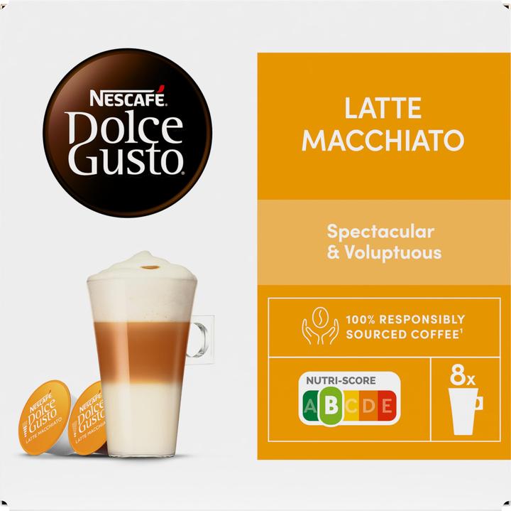 Image du produit Nescafé Dolce Gusto Latte Macchiato (16 x Port.)