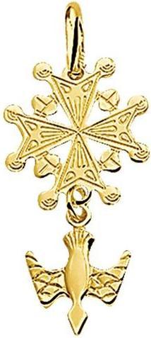 Image du produit Marie Celeste Anhänger Hugenoten Cross - 5,5 mm - Gold (Or jaune)