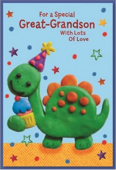 Immagine prodotto Simon Elvin For A Special Great-Grandson Dinosauro Biglietto d'Auguri Misura Confezione 6 (6 pz.)