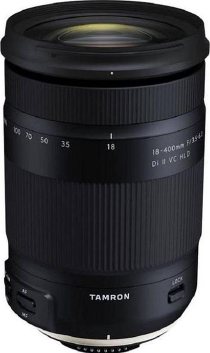 Tamron AF 18-400mm f / 3.5-6.3 Di II VC HLD, Nikon F (Nikon F, APS-C / DX)