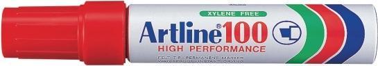 Immagine prodotto Artline EK-100, Rosso, Punta a scalpello, Multicolore, Alluminio, Grassetto, 1,2 cm (Multicolore, 12 mm)