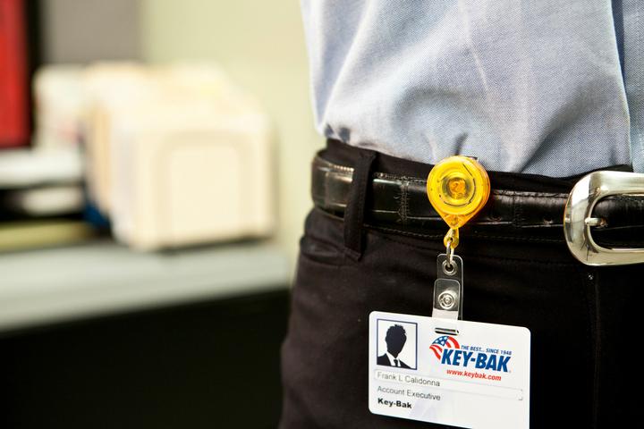 Actual product image Rieffel Badge holder