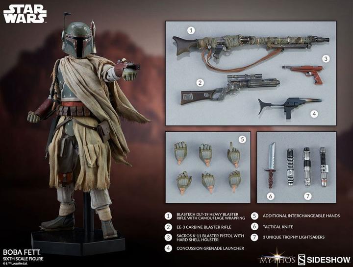 Produktbild Sideshow Star Wars: Boba Fett - 1/6