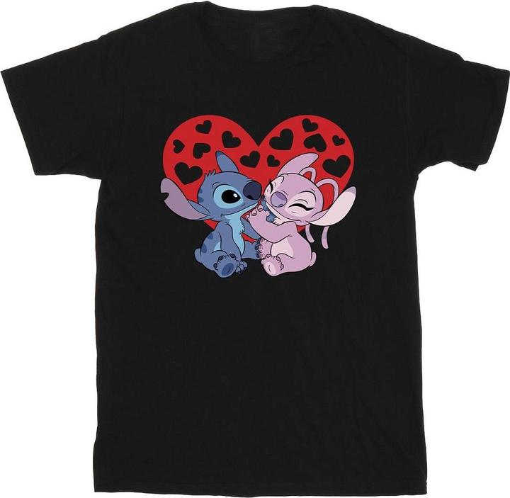 Produktbild Disney Lilo & Stitch Hearts TShirt (XXL)