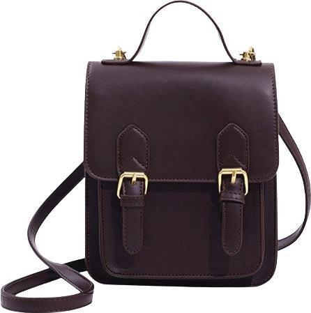 Actual product image Only-Bags.Store Vegan Leather Satchel Backpack, 3 Way Satchel Backpack, Preppy Backpack, Vegan Leather Handbag