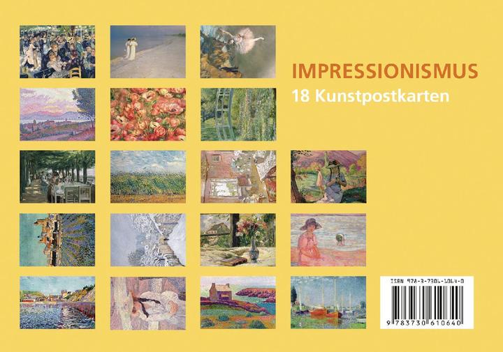 Actual product image Postkarten-Set Impressionismus (20 pcs.)