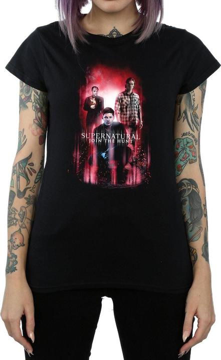 Image du produit Supernatural - T-shirt GROUP CROWLEY - Femme (XL)