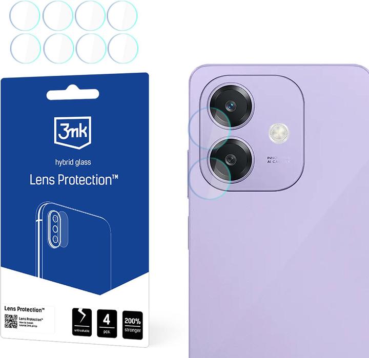 Actual product image 3MK SzkÅo na obiektyw aparatu Lens Protection na Oppo A3 4G (Oppo A40M, Oppo A40)