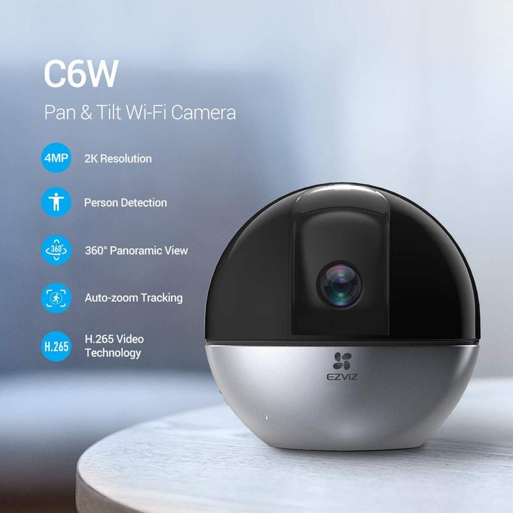 Produktbild EZVIZ C6W-Rotationskamera 4 MP + Gesichtserkennung (2560 x 1440 Pixels)