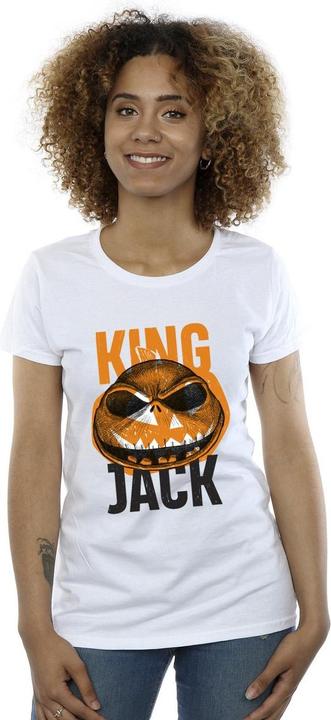 Actual product image Disney Womens/Ladies The Nightmare Before Christmas King Jack Cotton T-Shirt (XXL)