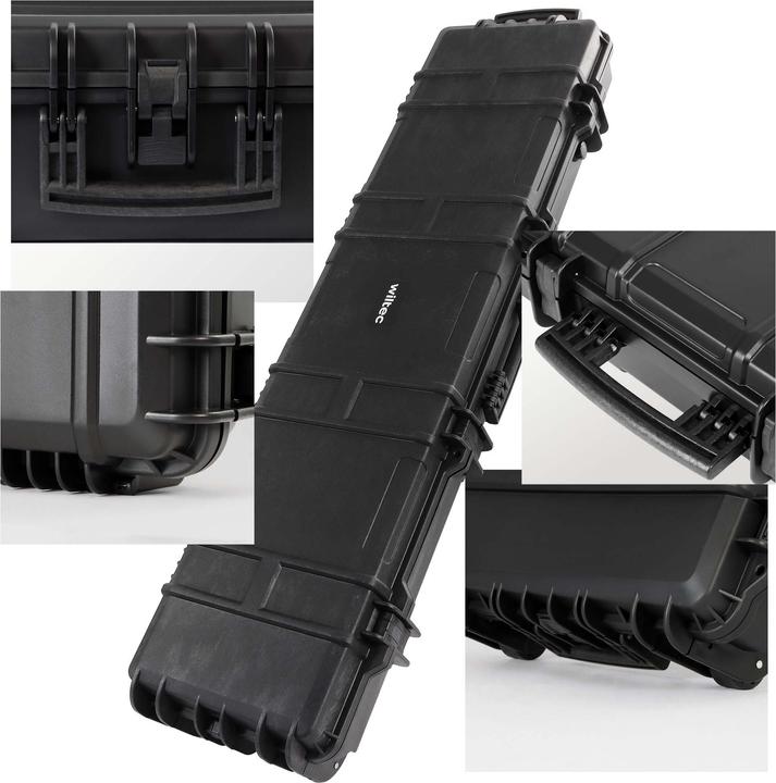 Produktbild Wiltec Waffenkoffer 137,8x38,3x17,5cm Langwaffen Gewehrkoffer Koffer Gewehr