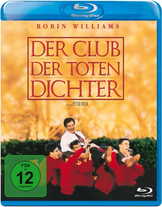 Actual product image Dead Poets Society (Blu-ray, 1989, Spanish, English, Italian, German, French)