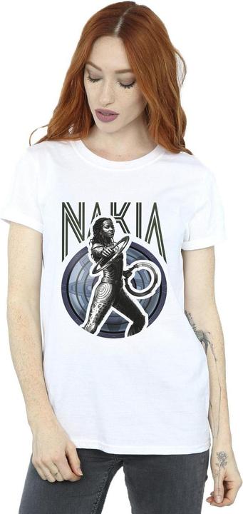 Image du produit - T-shirt WAKANDA FOREVER NAKIA SHIELD - Femme (S)