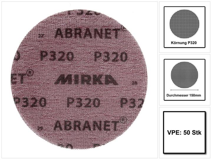 Actual product image Mirka Abranet (P320)
